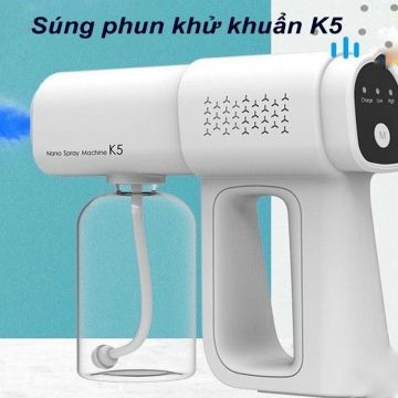 SÚNG PHUN KHỬ KHUẨN CẦM TAY K5